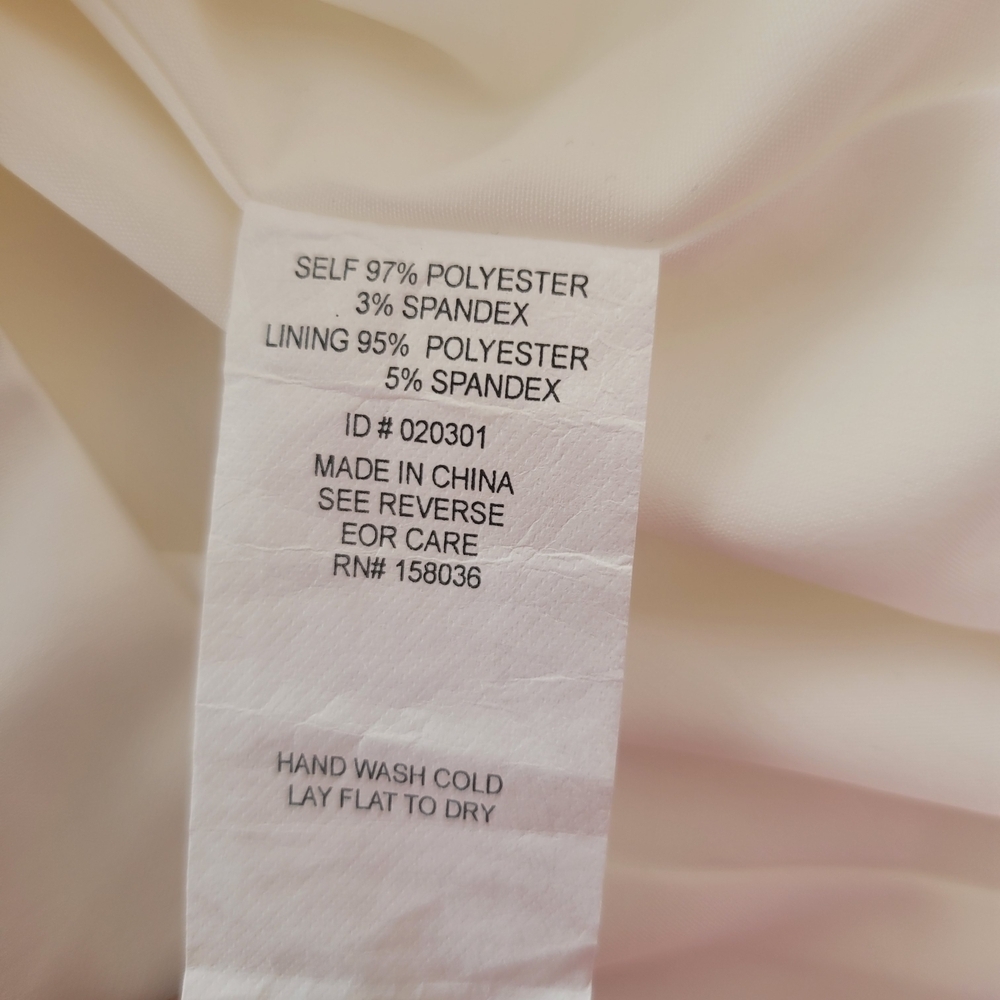 Birdy Grey White Backless Dress with Heart Detail Size S - Picture 16 of 16